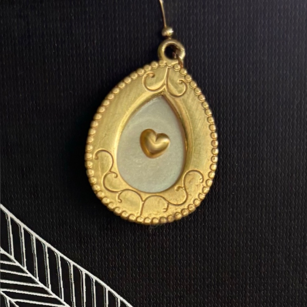 Dramatic Teardrop Earrings by Brighton Collectible - Picture 2 of 3